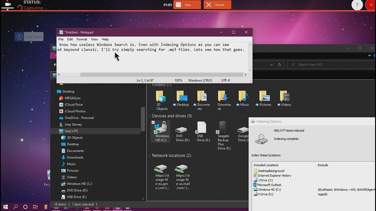 Why does windows search suck just so damn bad youtube