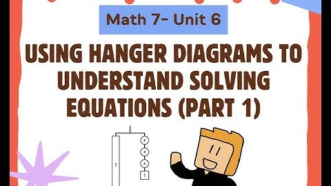 Using Hanger Diagrams to Understand Solving Equations (Part 1)