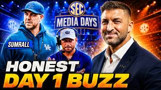 Tebow gets HONEST about Jon Sumral, This COACH Turns Heads at Day 1 of SEC Media Days an more