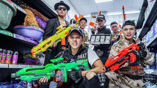 LTT Game Nerf War : Warriors SEAL X Nerf Guns Fight Rocket Crazy Betrayed Police Bandits Diamonds screenshot 4