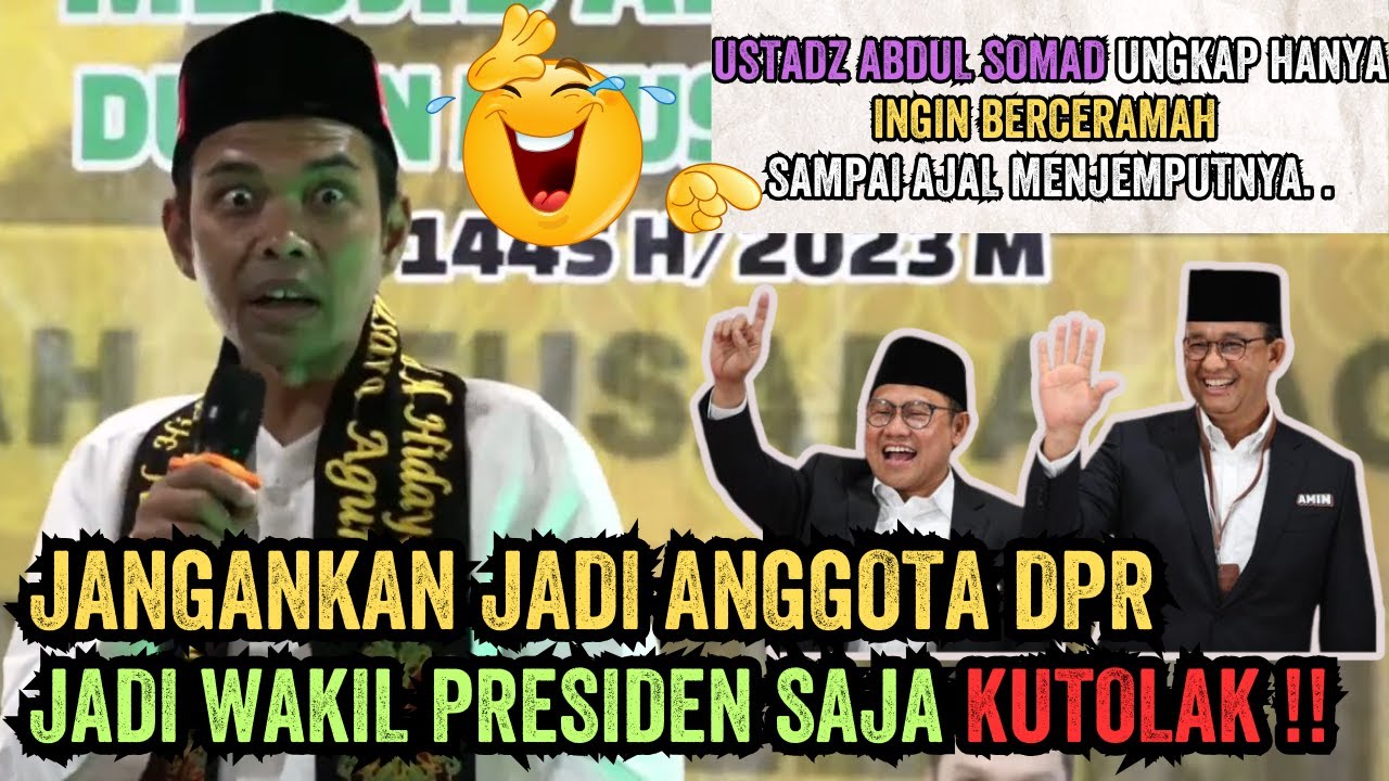 CERAMAH USTADZ ABDUL SOMAD TERBARU PALING LUCU || TABLIGH AKBAR MENGGELEGAR SPESIAL AKHIR TAHUN 2023