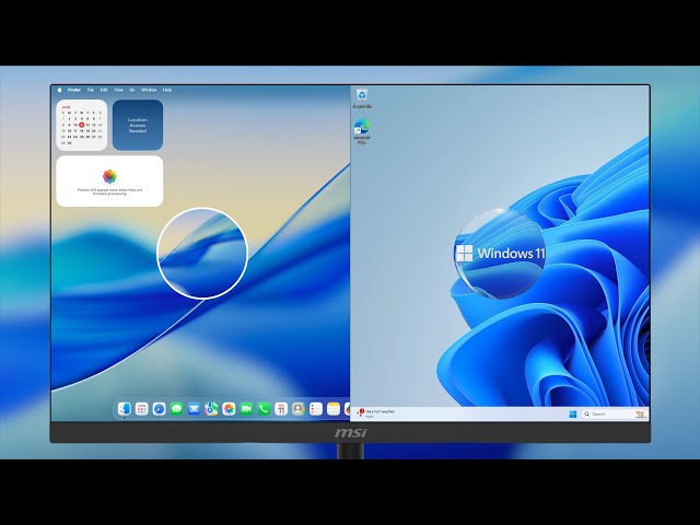 macOS Tahoe Vs Windows 11 Setup - YouTube