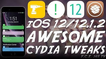 AWESOME iOS 12 CYDIA TWEAKS: BEST FREE Tweaks to Install On iOS 12.0 - 12.1.2