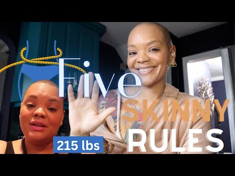 5 Skinny Rules to Live by on a Weight Loss Journey and Lifestyle Change