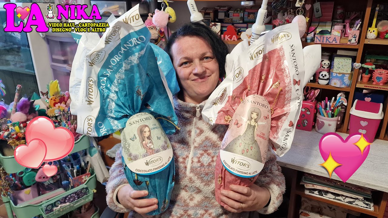 APRO DUE UOVA DI PASQUA WITOR'S CON SORPRESA SANTORO 😍 LONDON By Nika