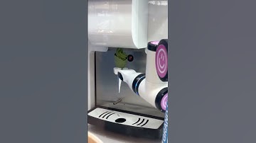 Robot Arm Serving Ice Cream Cone  🤖