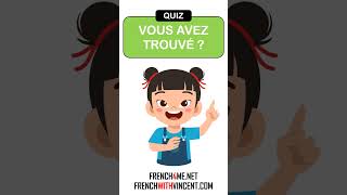 French Phrases Quiz  I  Find The Missing Word # 00228 #Shorts