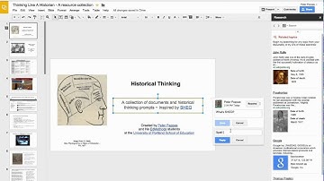 How to leave a comment in Google Slides presentation