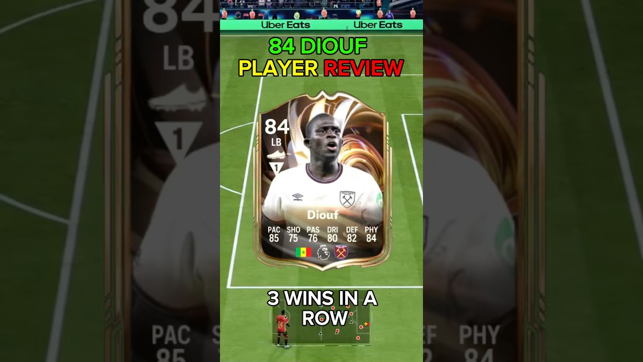 84 ratings reload DIOUF player review ea fc 26 