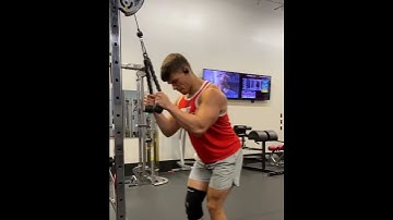 Cables - Bicep Curl/Tricep Extension Super Set (Rope)