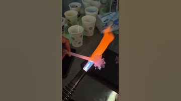 1-Minute Glass Peony Tutorial  — Come to Our Workshop in London to DIY Glass Art📍#Lampwork