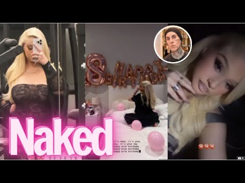 Alabama Barker goes nude at 18th birthday party after fans criticize