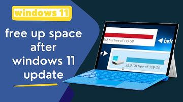 windows 11 - How to Free Up Disk Space After Updating to Windows 11