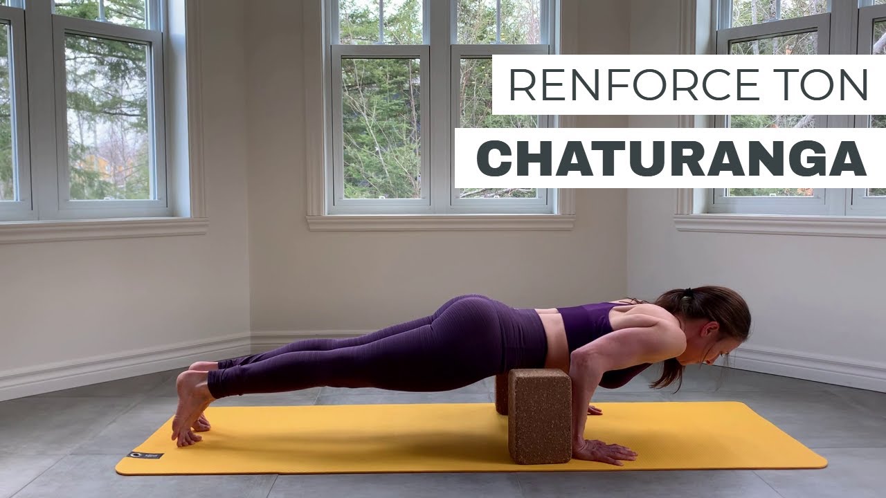 CHATURANGA | COMMENT RENFORCER CETTE POSTURE DE YOGA | 2MIN