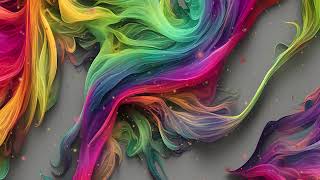 Abstract Shimmering Color View Aesthetic Background Video