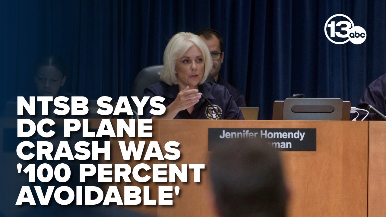 NTSB возложила вину за смертельную авиакатастрофу в воздухе недалеко от Вашингтона год спустя на ...