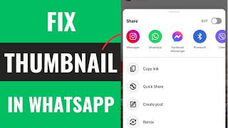 YouTube Thumbnail Not Showing on WhatsApp Try These Fixes! (2026)
