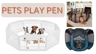 Top 5 Pet Play Pen On Amazon Dogs Play Ground