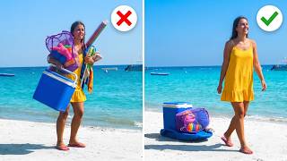 Smart Beach Hacks Every Vacation Needs! 🌊