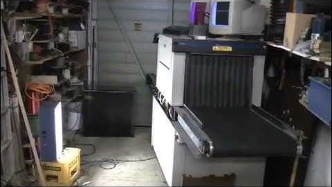 Baggage X-Ray machine teardown Part 1