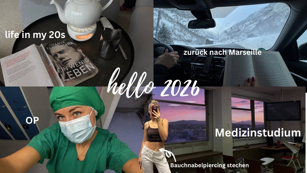 Life in my 20s: Piercing stechen, Medizinstudium, new years talk, What I eat, … II Marieke Emilia