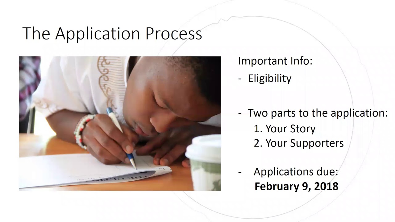 Bezos Scholars Program Applicant Q&A Webinar - YouTube