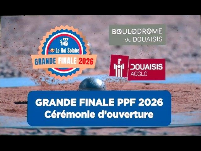 Miniature : GRANDE FINALE PPF 2026: Cérémonie d'ouverture et tirage au sort de la compétition.