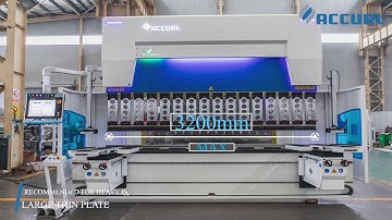 ACCURL Super Custom CNC Press Brake - LEARN HOW TO Bending metal sheet Deep-Box Easily