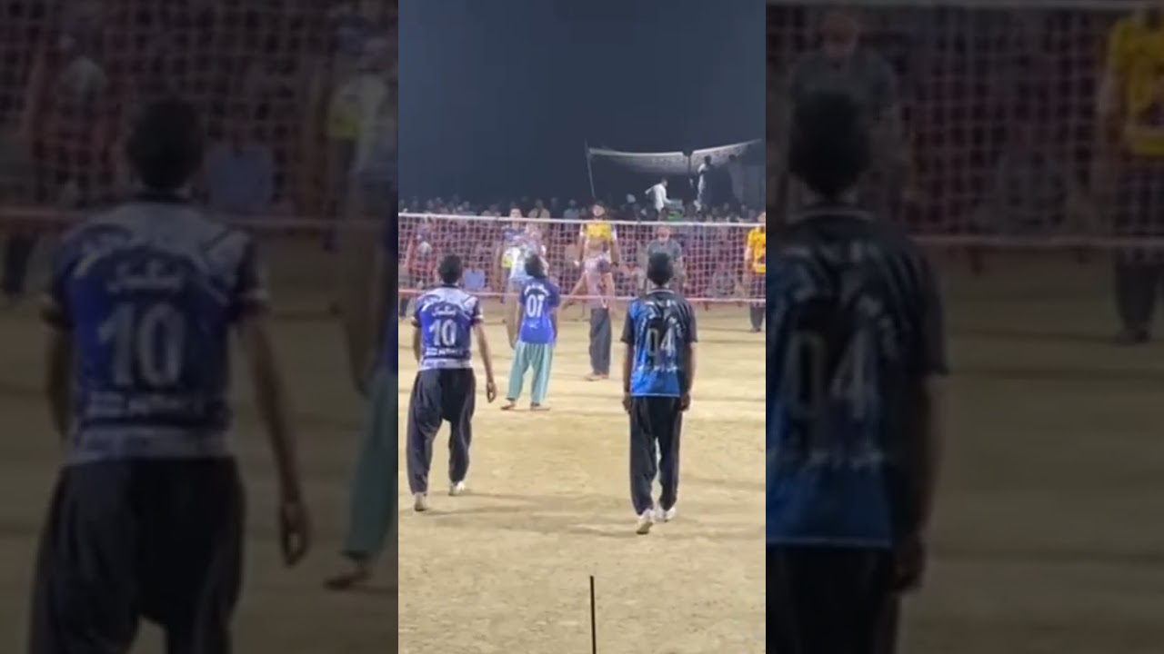 Basit khushab top 1 smasher of shooting volleyball Pakistan 