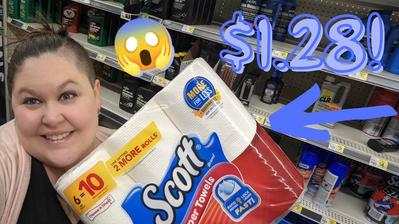 $1.28 PAPER PRODUCTS l DOLLAR GENERAL $5/$25 DEALS (1/15 ONLY!)