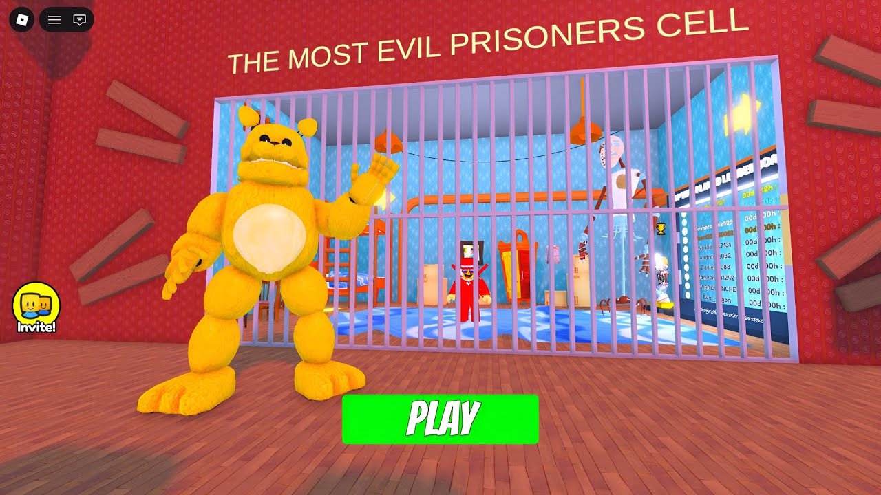 FAST FREDBEAR PRISON RUN! (Obby) ROBLOX 