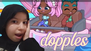 انصدمت بعد التحديث الجديد واو في لعبه dopples world 