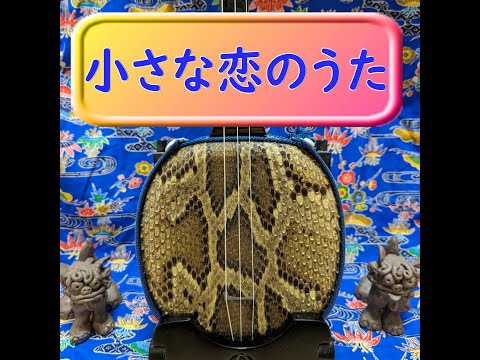 唄三線練習中「小さな恋のうた」