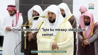 Teravih Kıraati 2025-Kabe İmamı Mahir El Muaykli- Araf Suresi 31-53 Türkçe Altyazılı