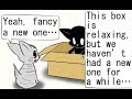 【four-cell web manga】"Mie's Toy Box" Chapter 271~273【daily life of cats】