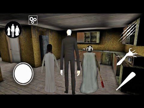 Slender man & slendrina In Granny Chapter Two House With Oggy and Jack from  indinax Watch Video 