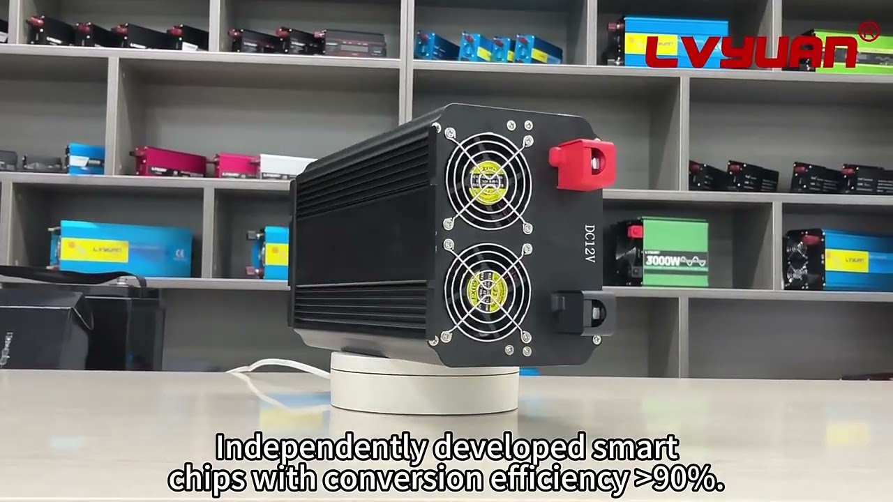 ממיר מתח 220V לרכב 3000W / 6000W - שקע אוניברסלי