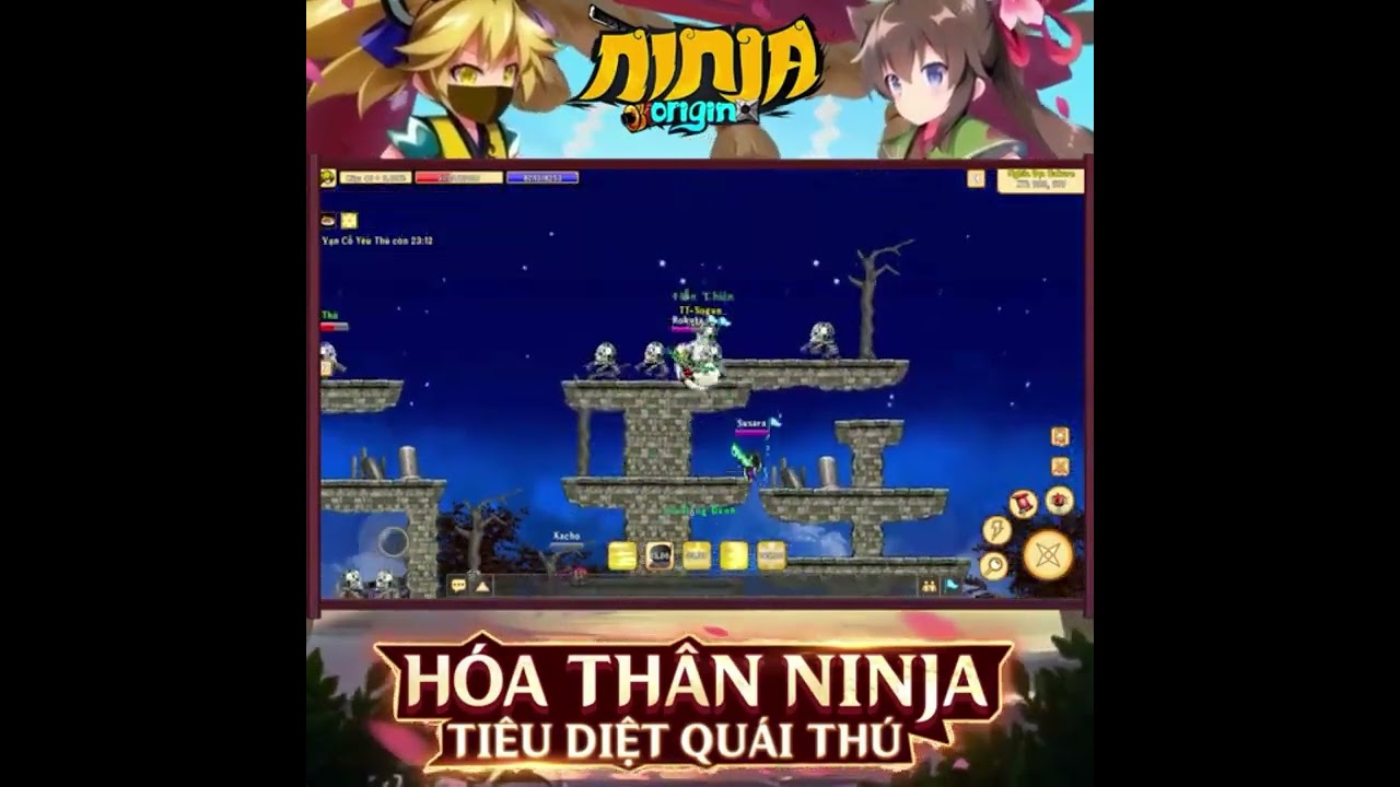 Ninja Origin - Ninja Huyền Thoại OPEN ALPHA TEST 10h ngày 6/1 có gì hot cùng chờ đợi