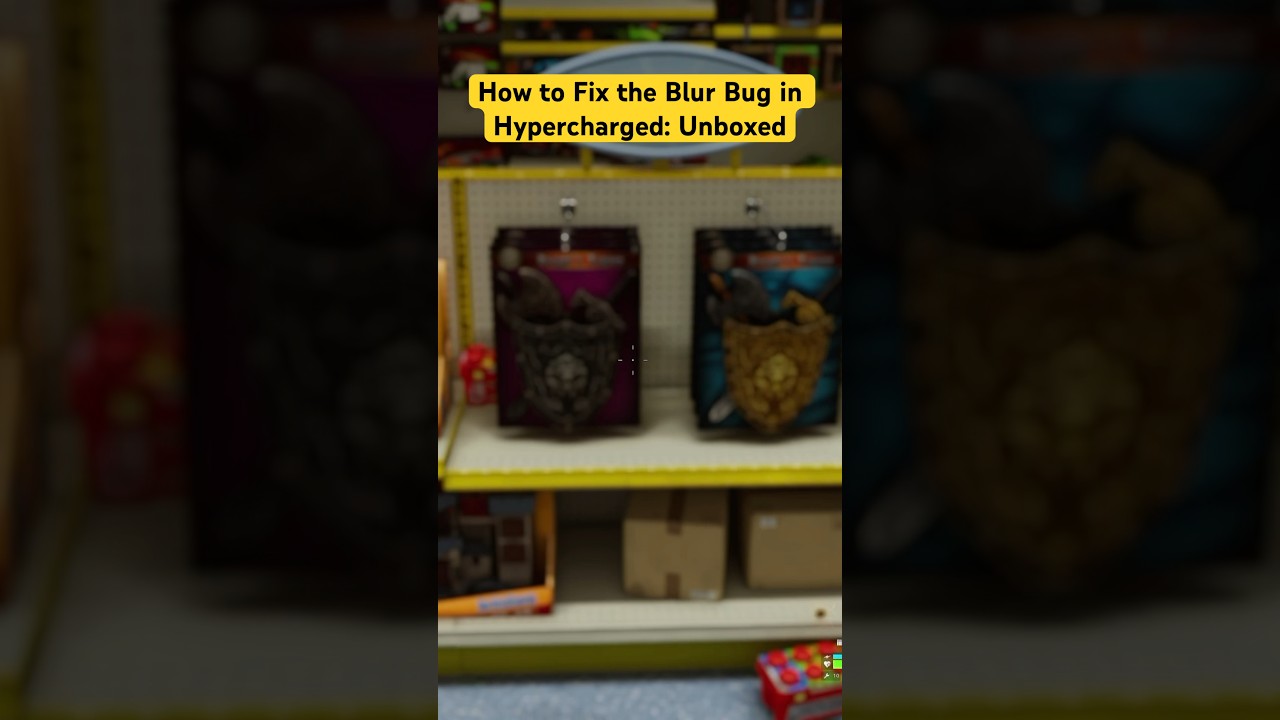 How to Fix the Blur Bug in Hypercharge: Unboxed