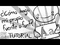 TUTORIAL - Cómo crear tu propia fuente o font fácil y gratuitamente