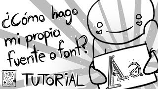 TUTORIAL - Cómo crear tu propia fuente o font fácil y gratuitamente screenshot 4