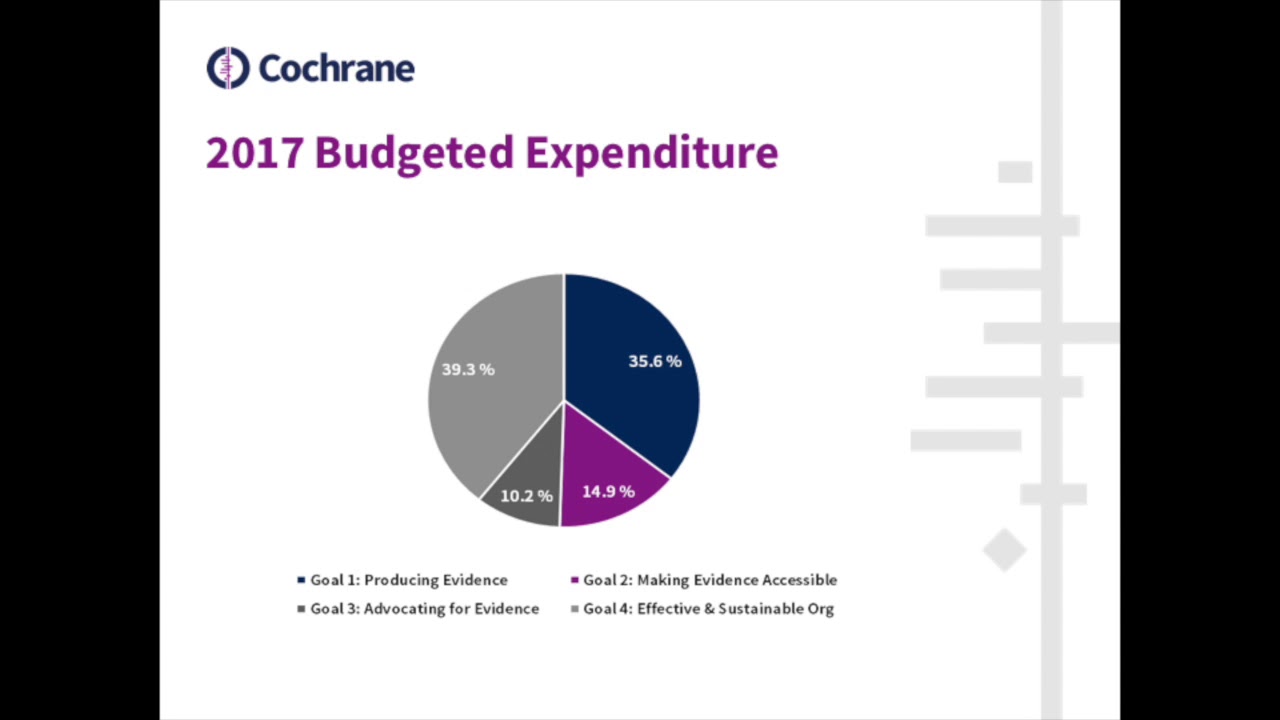 Cochrane AGM 2017: Treasurer Report