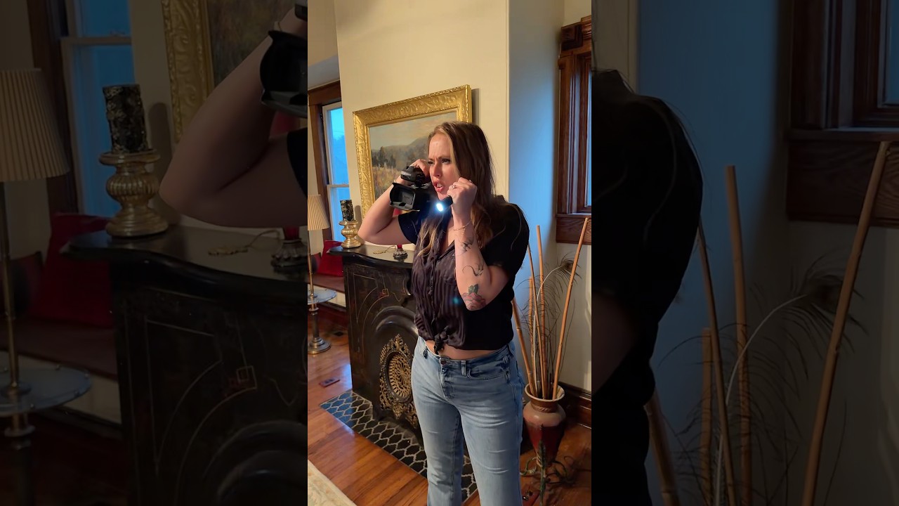 Is this how ghost hunting is now? #paranormal #ghosthunting #hauntedhouse