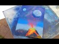 Volcanic Obsession - SPRAY PAINT ART -  by Cronos X Cronos