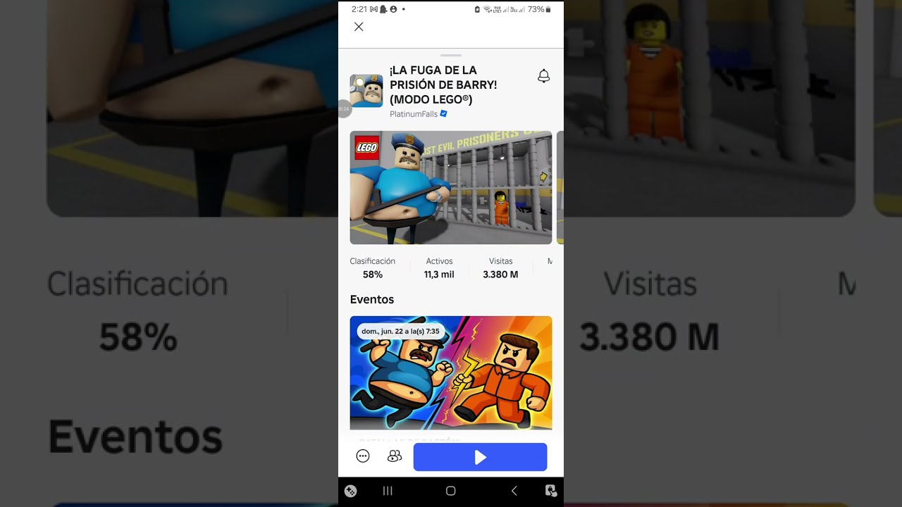 Holaaa amiguitos... segundo video jugando la prisión de barry 😆👮🏻‍♂️