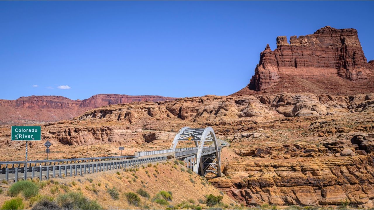 Hite Crossing SR 95 East across the Colorado River 2024 05 17 || JEAN LENNERTZ
