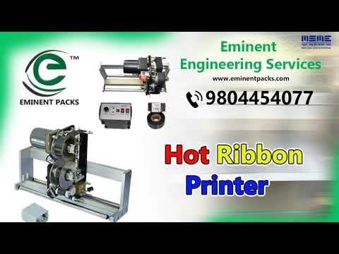 Hot Ribbon Printer HP241G Batch Coding Machine