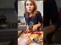 Ирина Агибалова в прямом эфире 01.03.2020. Готовим баклажаны.