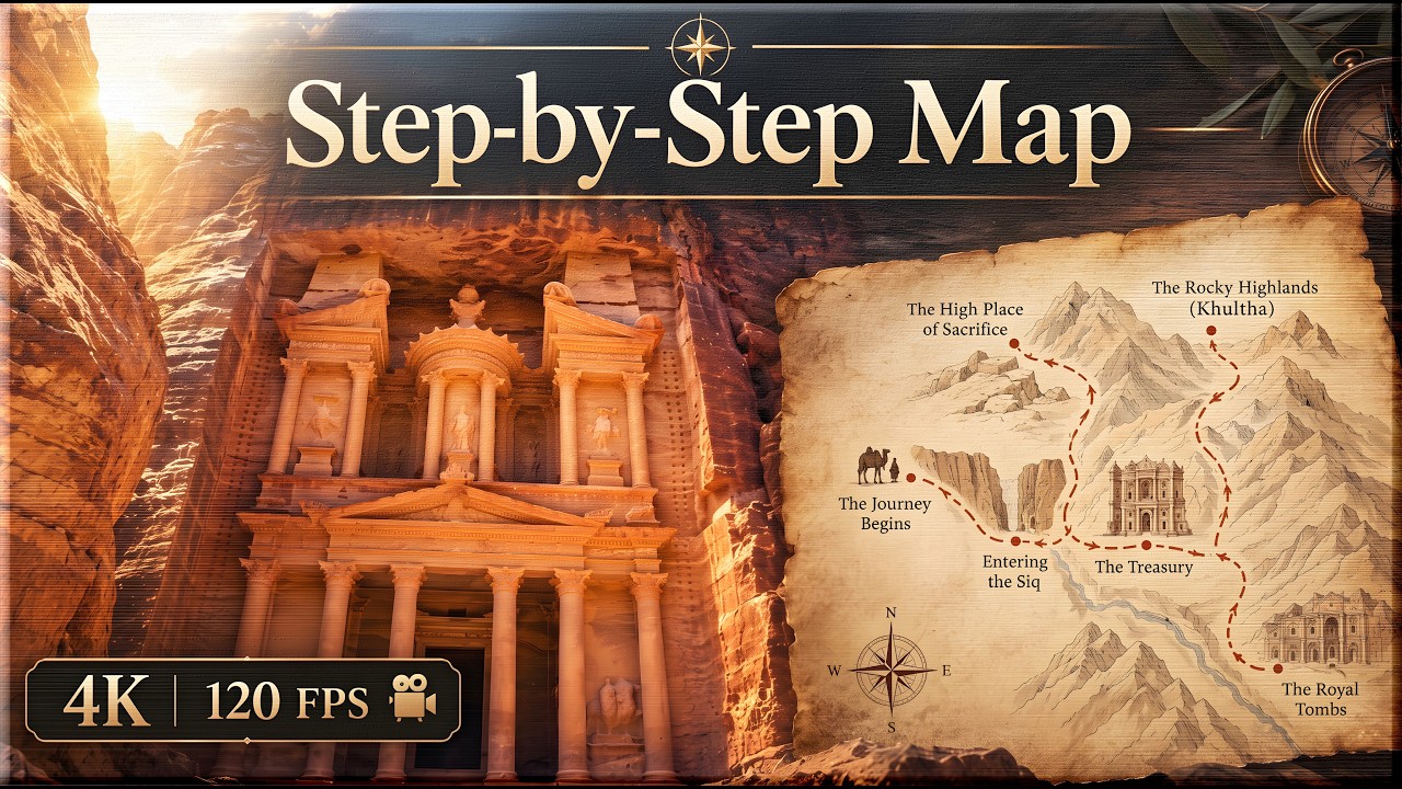 Petra: Full Cinematic Tour of a World Wonder