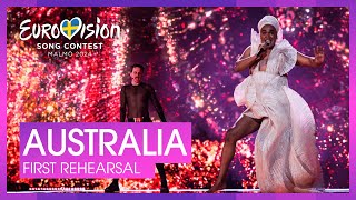 SNIPPET - Electric Fields - One Milkali (One Blood) | 🇦🇺 Australia | First Rehearsal | ESC 2024